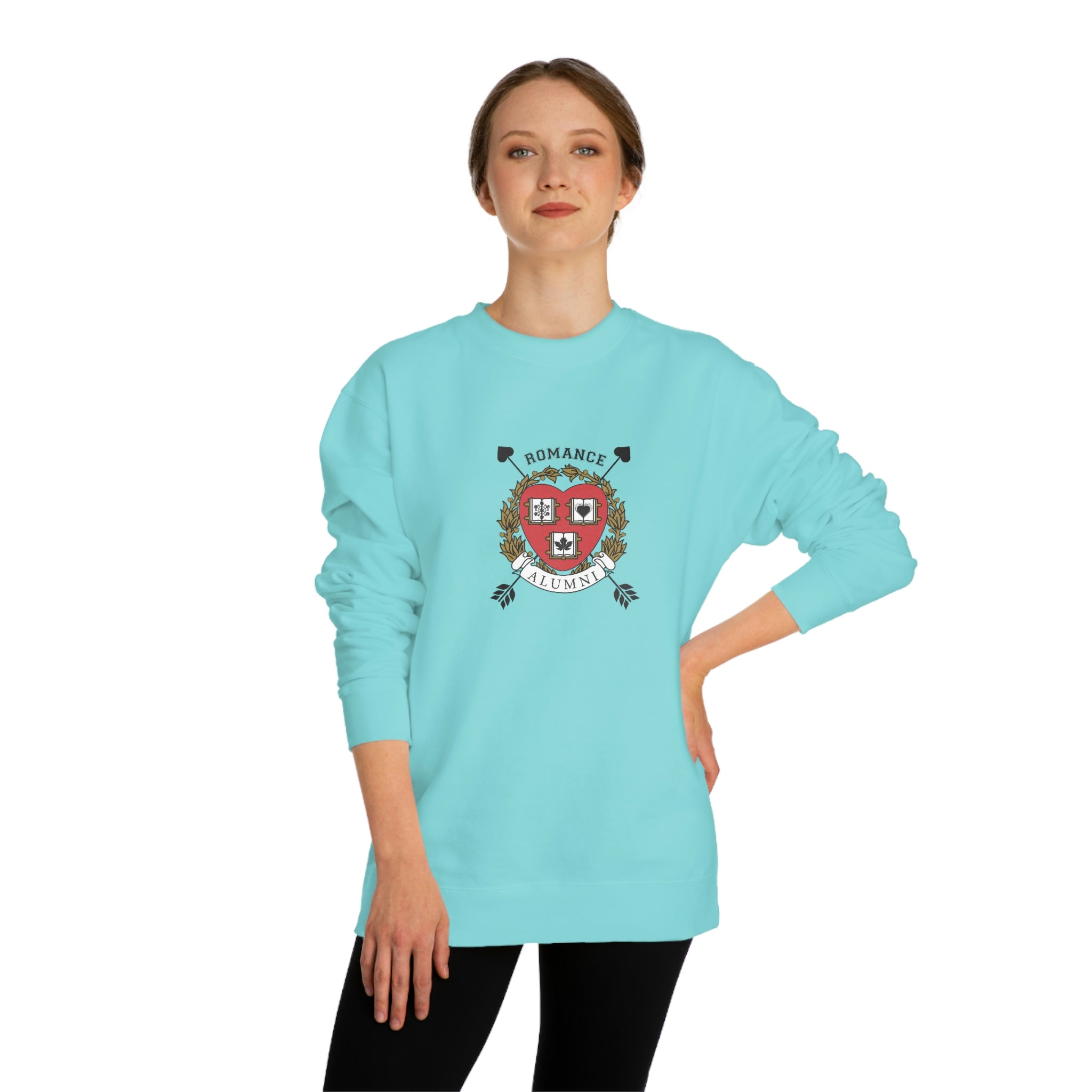 Arrow Crest Alumni Sweatshirt - Comfortable Crew Neck