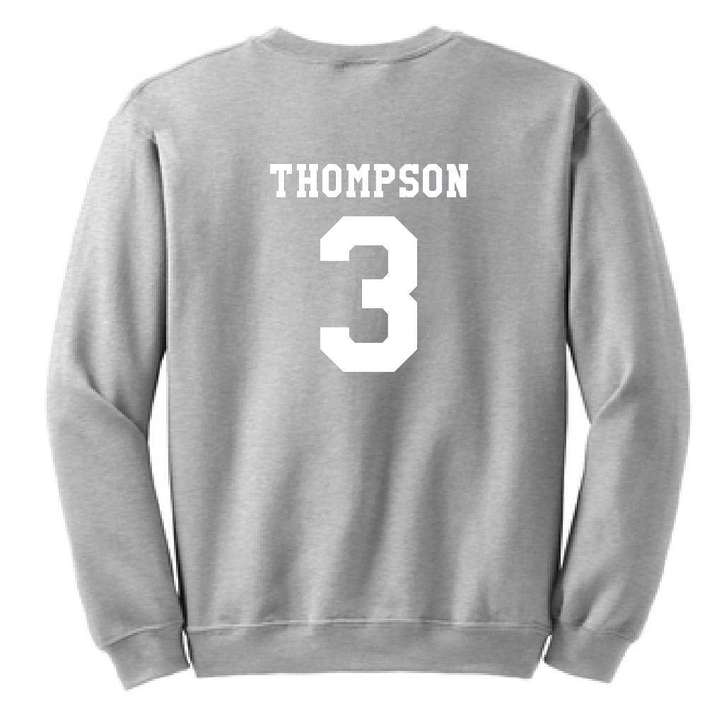 White Warwick Wildcats Fleece Crewneck Sweatshirt