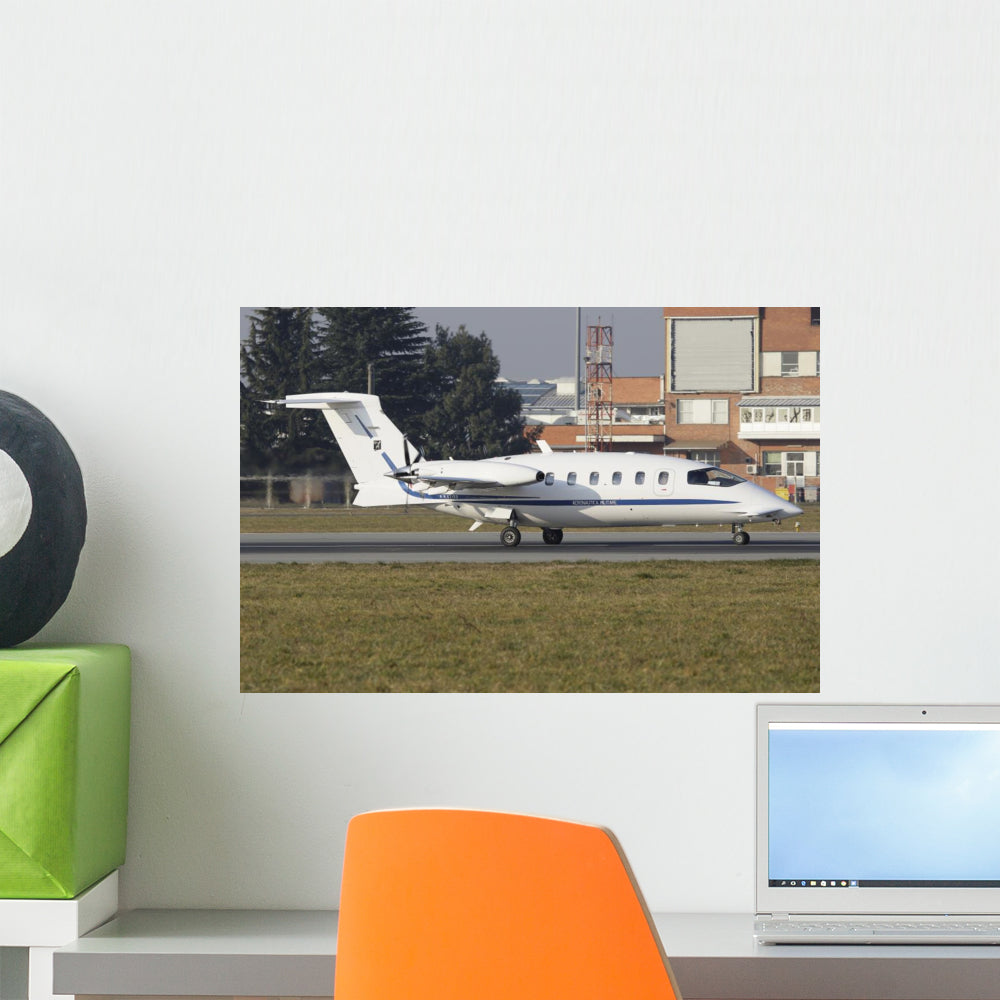 Piaggio P180 Avanti Italian Aircraft Wall Decal