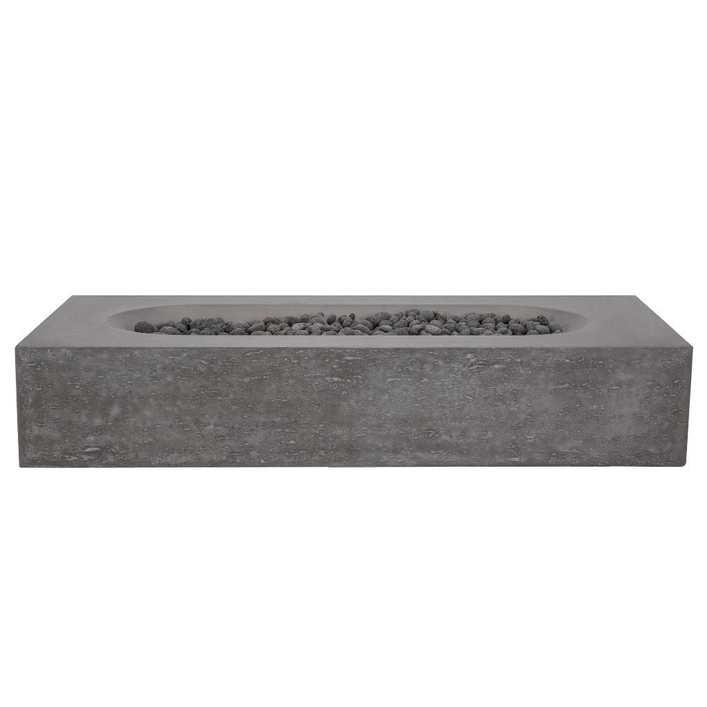 Shangri-La Fire Table: Elegant Outdoor Concrete Propane Fire Pit