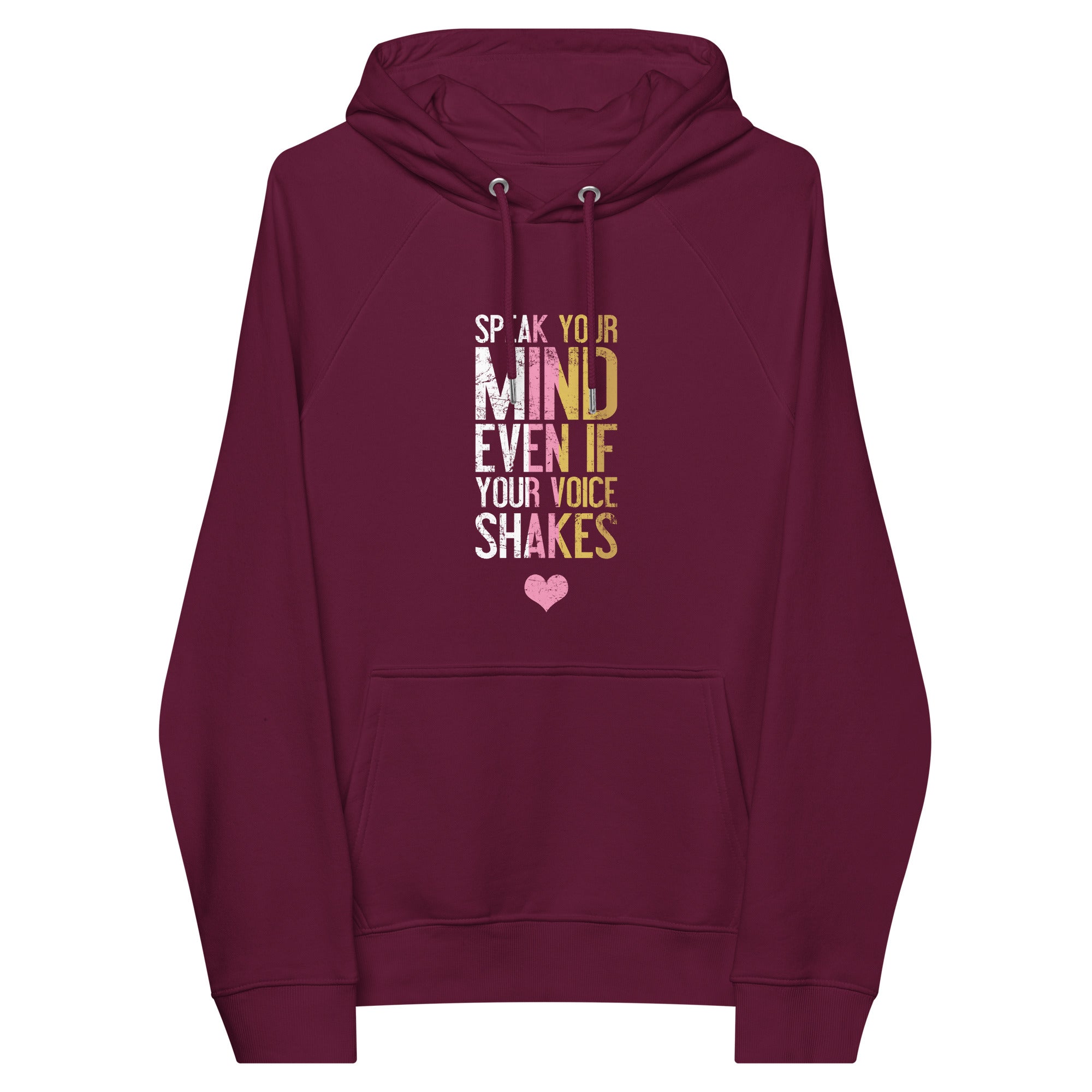 Ruth Bader Ginsburg Eco-Friendly Raglan Hoodie - Empowerment in Style