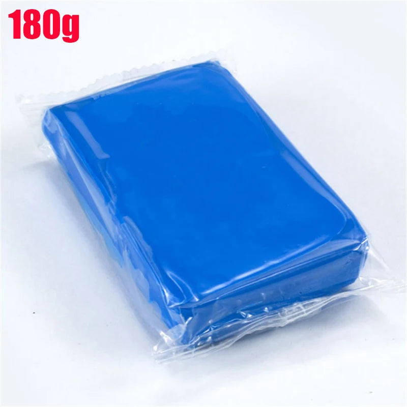 Enhanced Clay Bar Car Cleaning Kit - Magic Blue Detailing Mud for Deep Clean