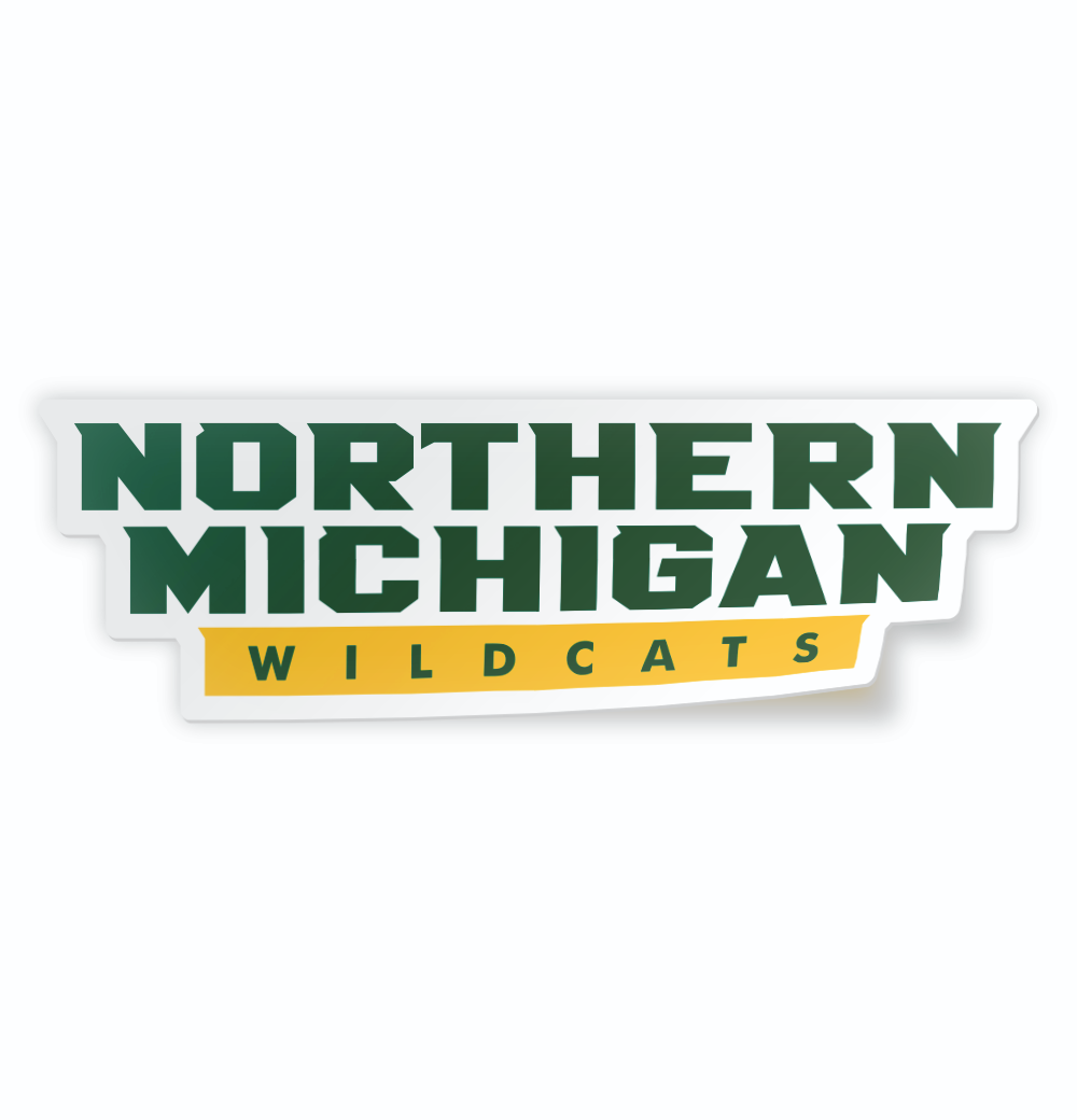 Northern Michigan University Wildcats Car Decal