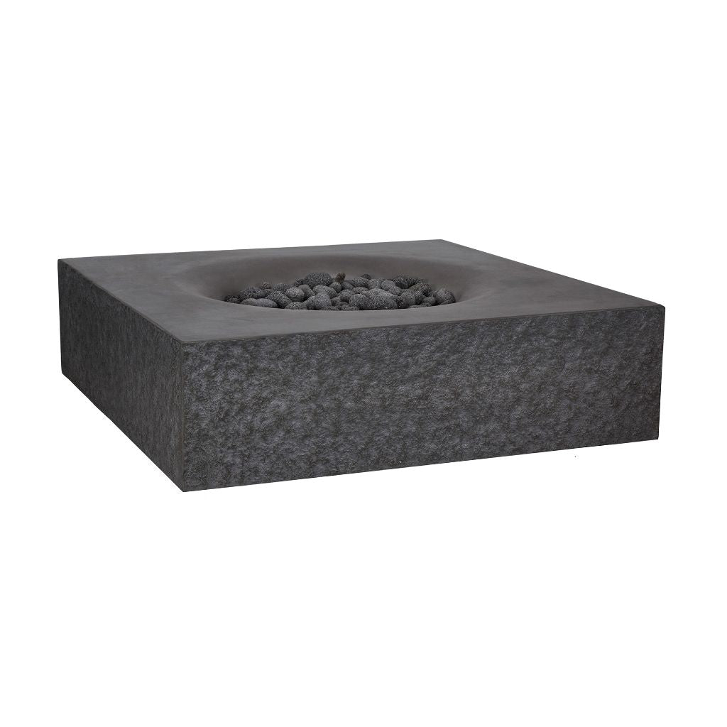 Elegant Outdoor Concrete Propane Fire Pit Table