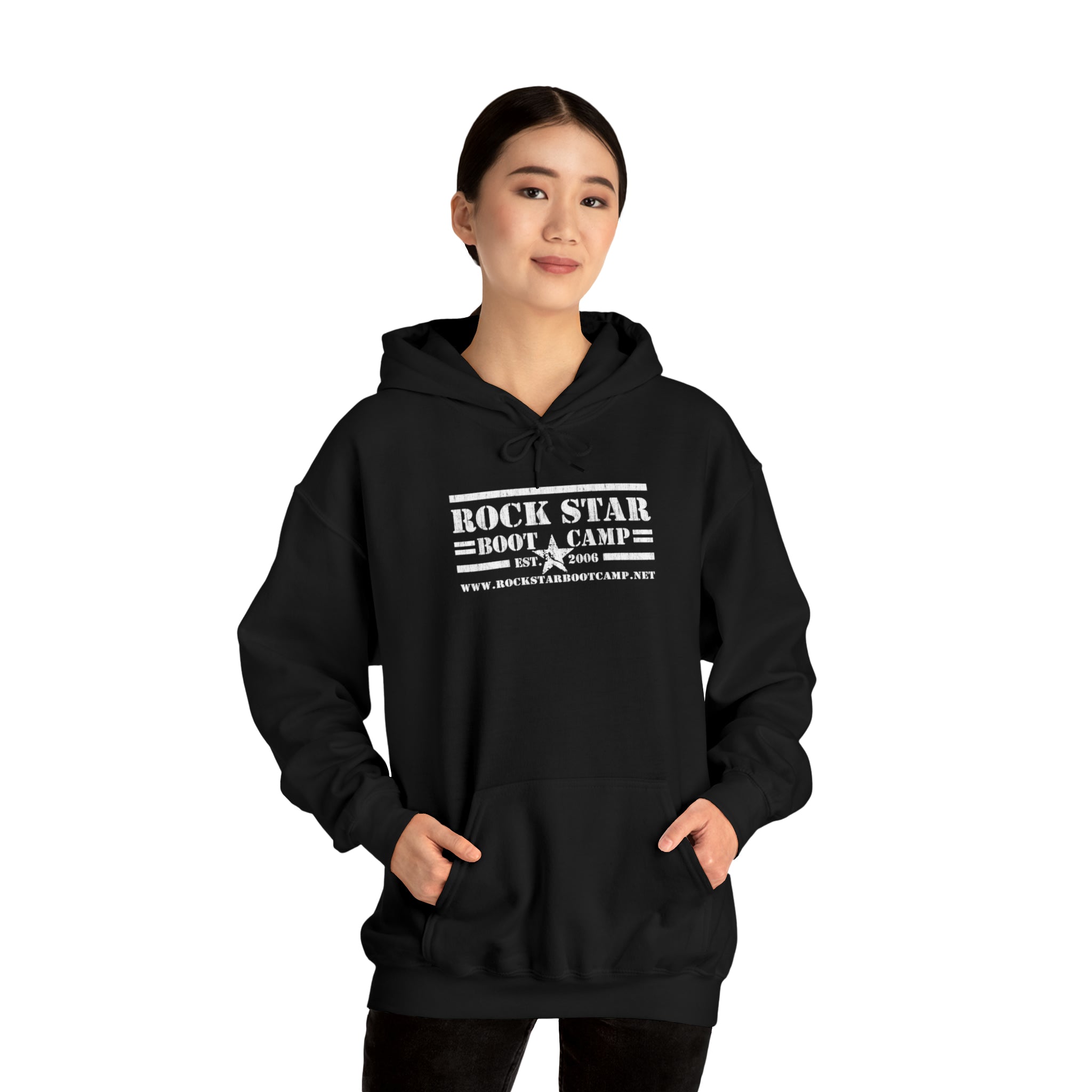 Unisex Heavy Blend Hooded Sweatshirt - Premium Comfort in White