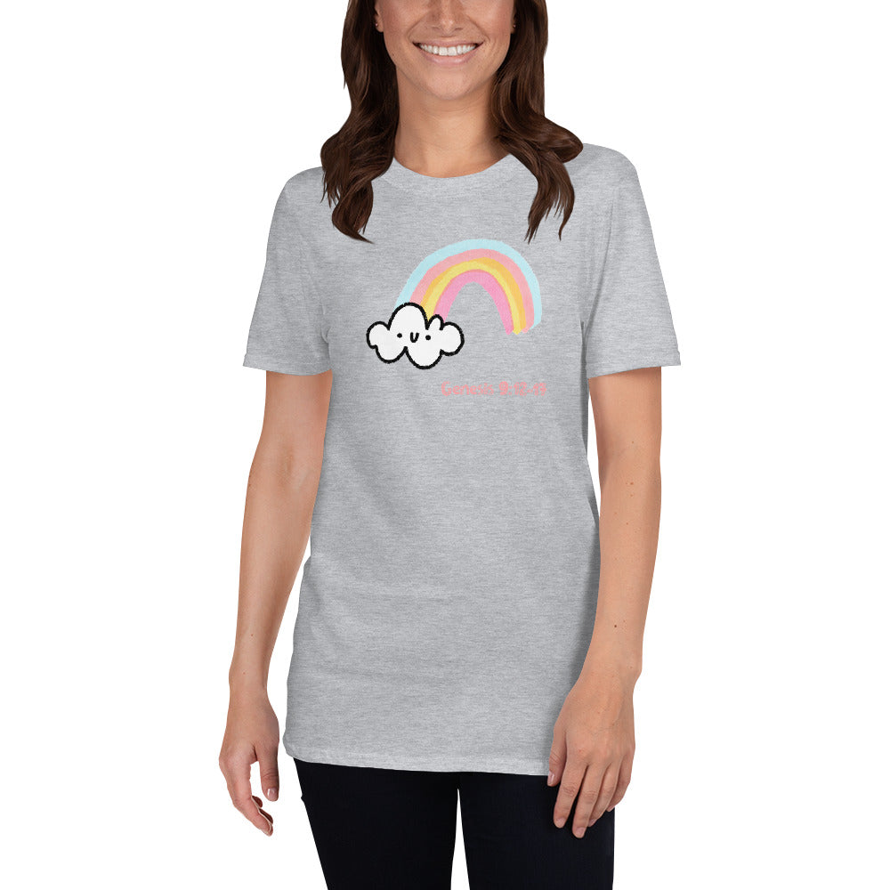 Faithful Rainbow Covenant T-Shirt - Genesis 9:12-17 Inspired
