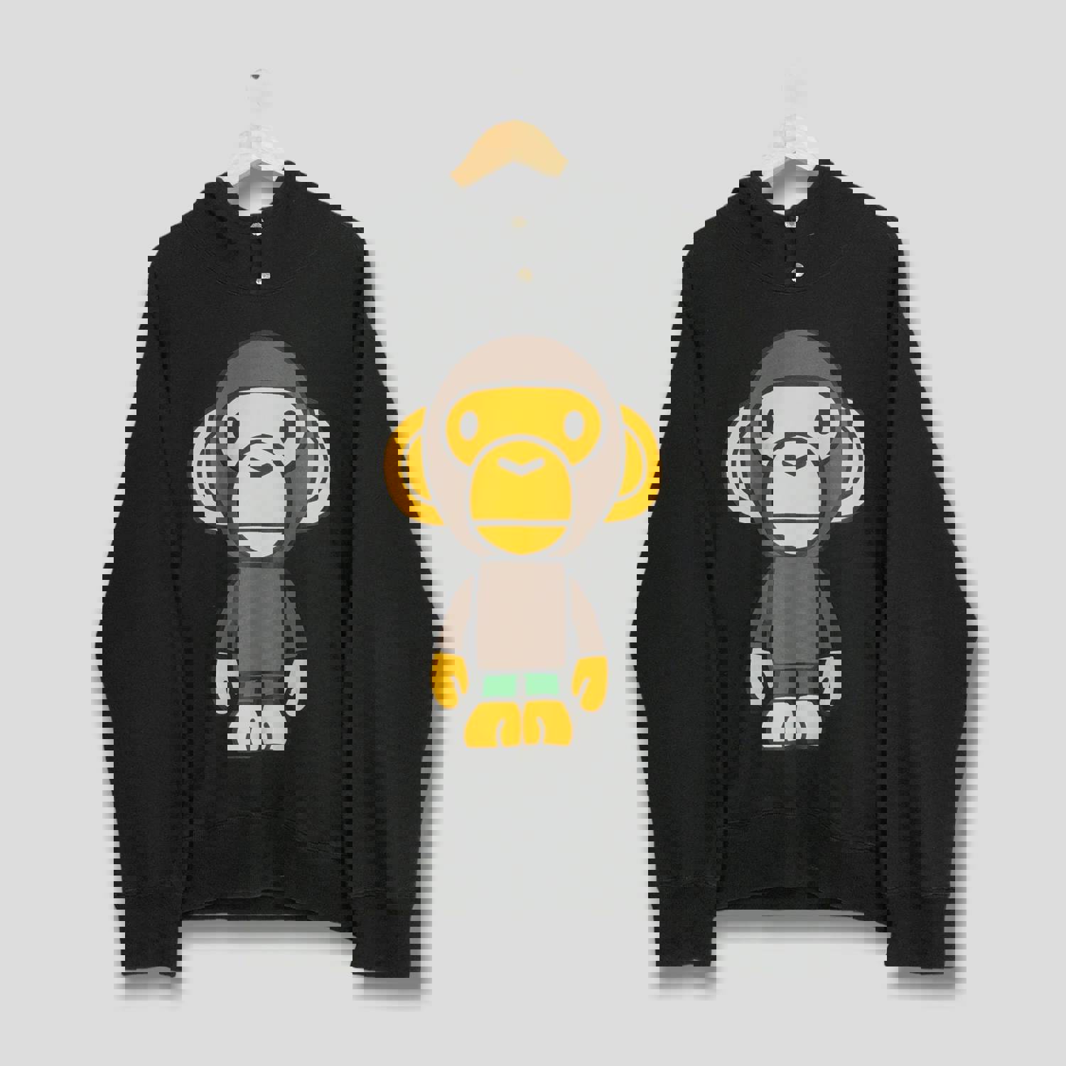 Vintage Baby Milo A Bathing Ape Hoodie Sweatshirt - Medium
