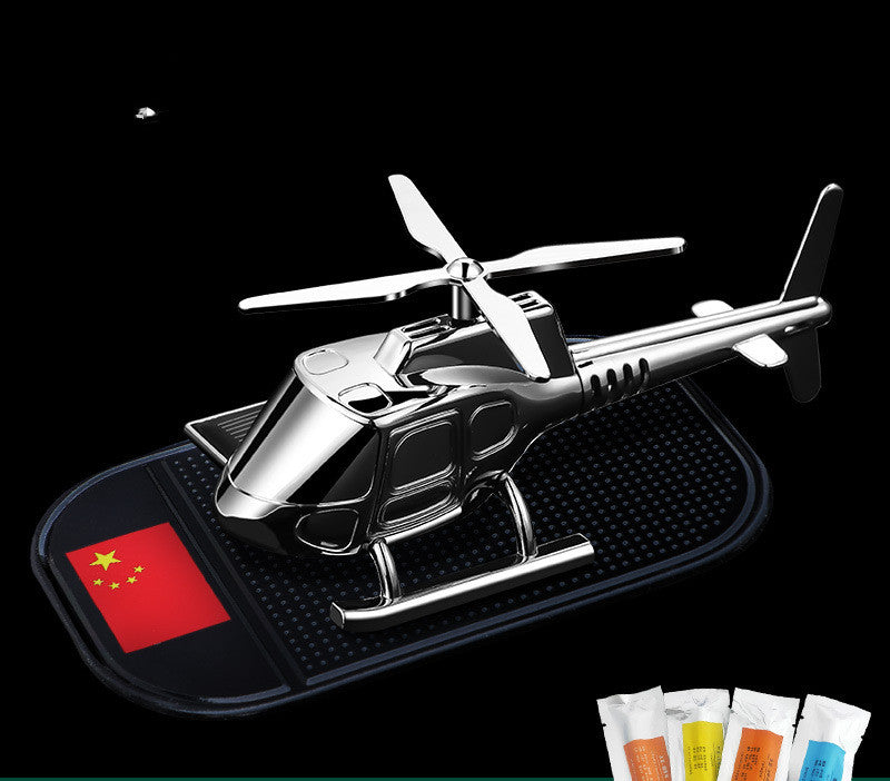 Stylish Helicopter-Shaped Car Interior Ornament
