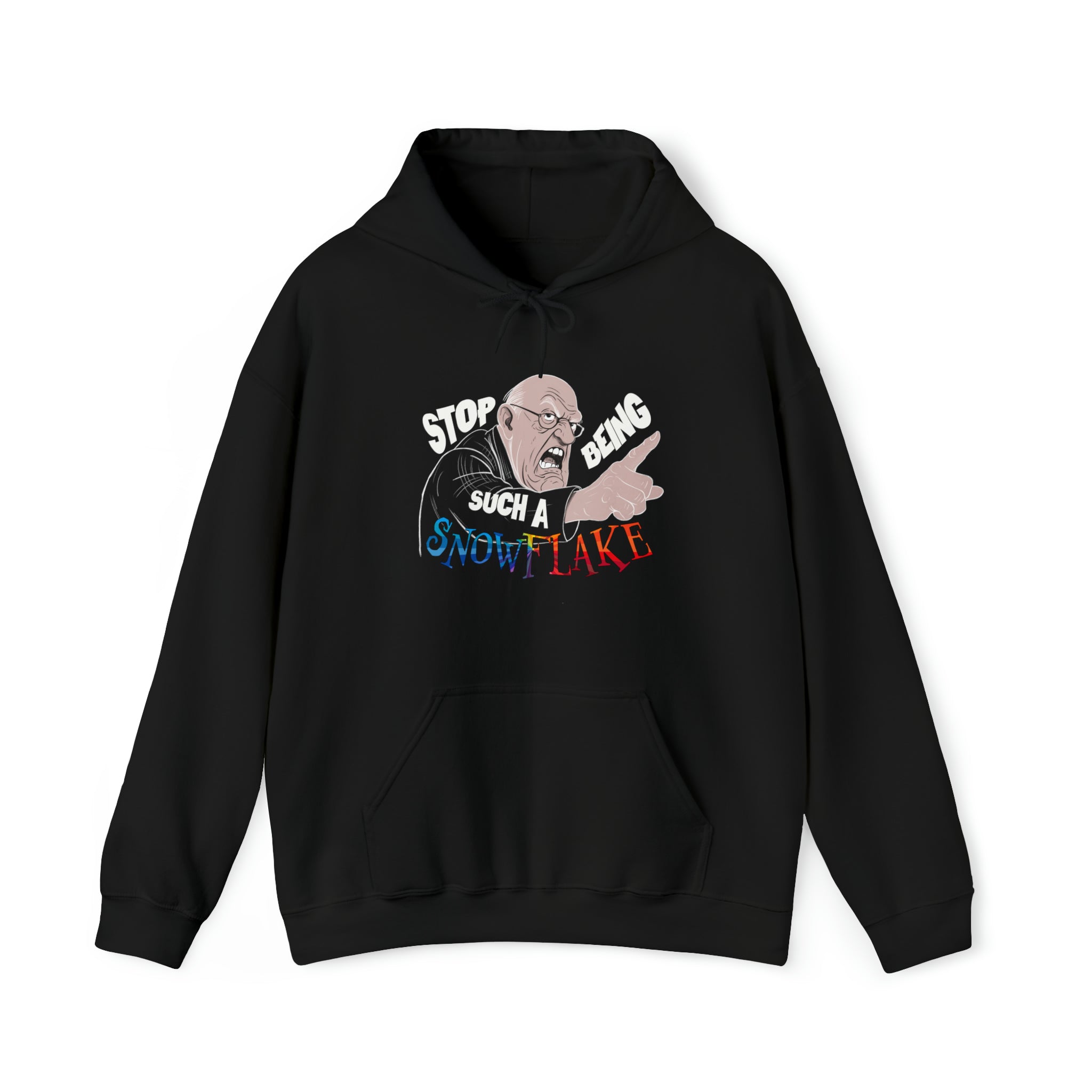 Embrace Your Individuality — Snowflake Hoodie