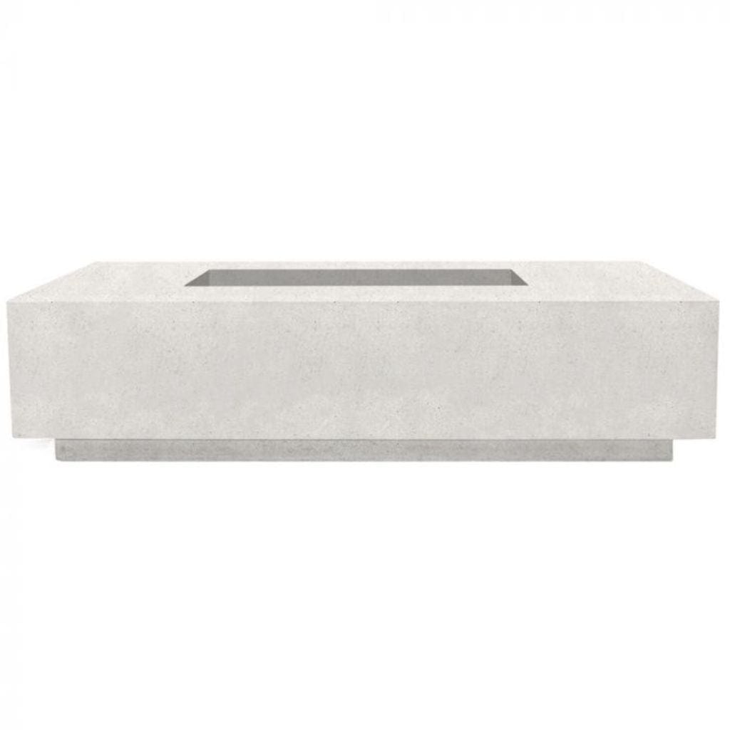 Prism Hardscapes Tavola 4 Rectangular Concrete Fire Pit Table