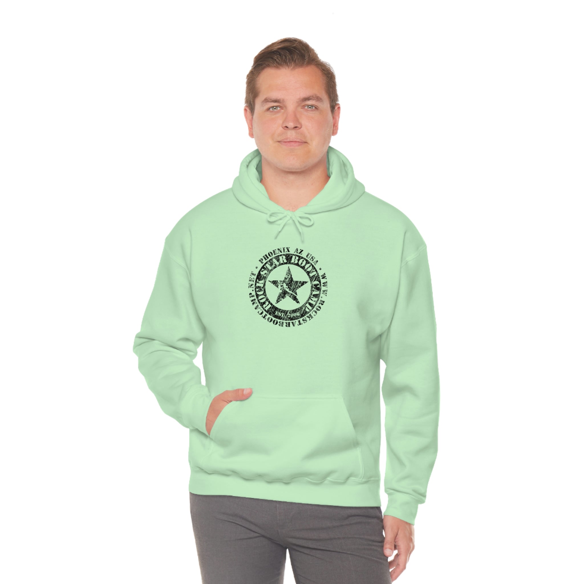 RSBC Unisex Heavy Blend Hoodie - Plush Comfort in Mint