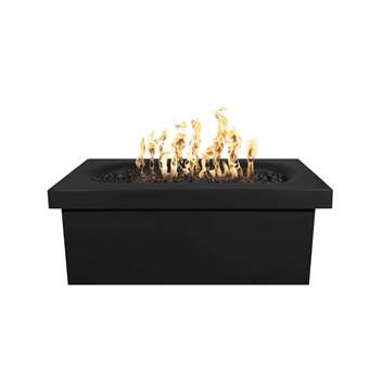 60" Ramona Rectangle Gas Fire Pit - Elegant Outdoor Heating