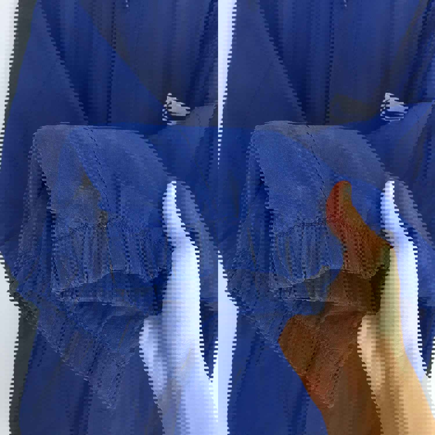 Vintage 90s Nike Parka Hoodie Jacket XL - Blue Swoosh Sportswear