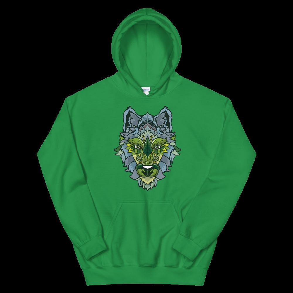 Cozy Wolf-Themed Hoodie for Comfort and Style