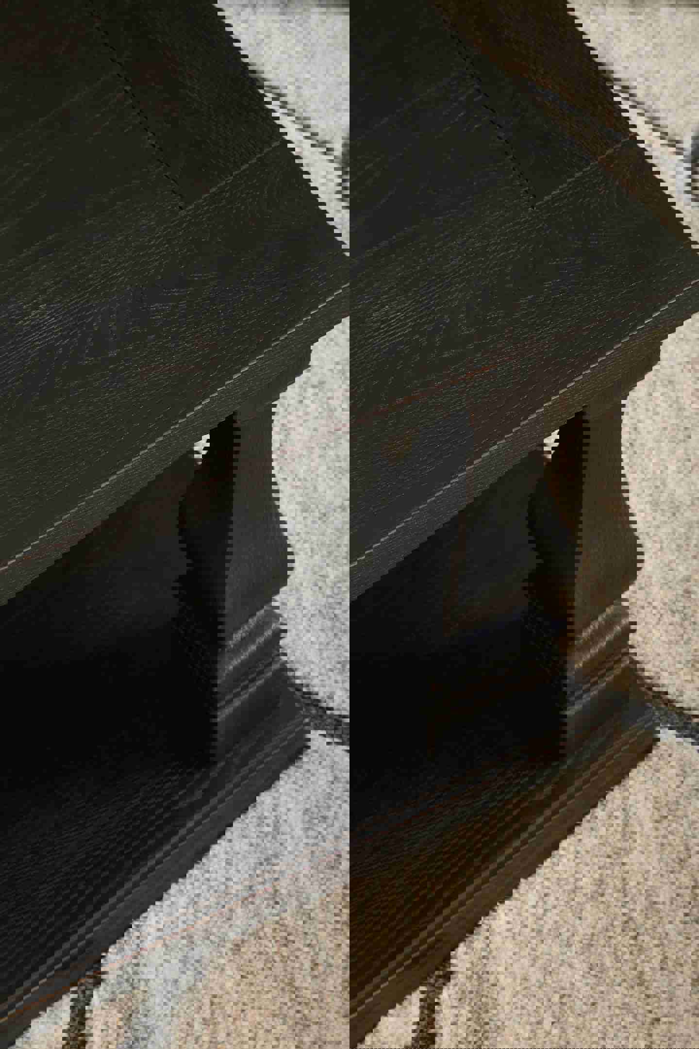 Elegant Vintage-Inspired Rectangular Coffee Table