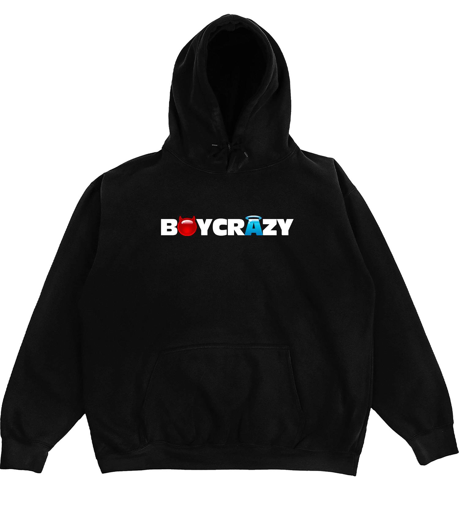 LIL DEMON HOODIE - Screen Printed Graphic Sweatshirt