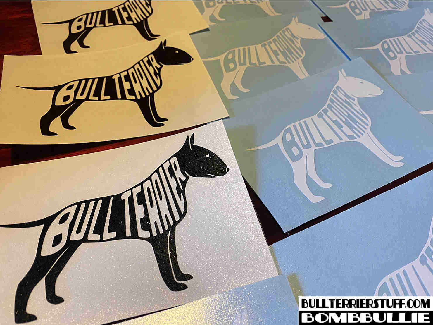 Bull Terrier Decal - High-Quality Vinyl Sticker for Dog Lovers