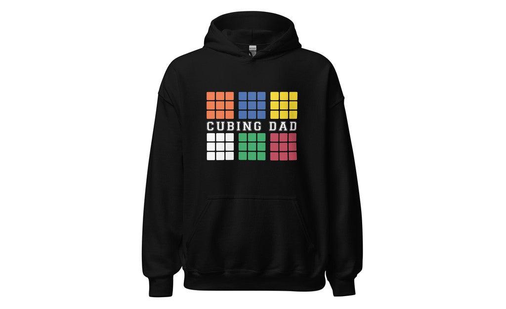 Cubing Dad V4 (Dark) - Premium Rubik's Cube Hoodie