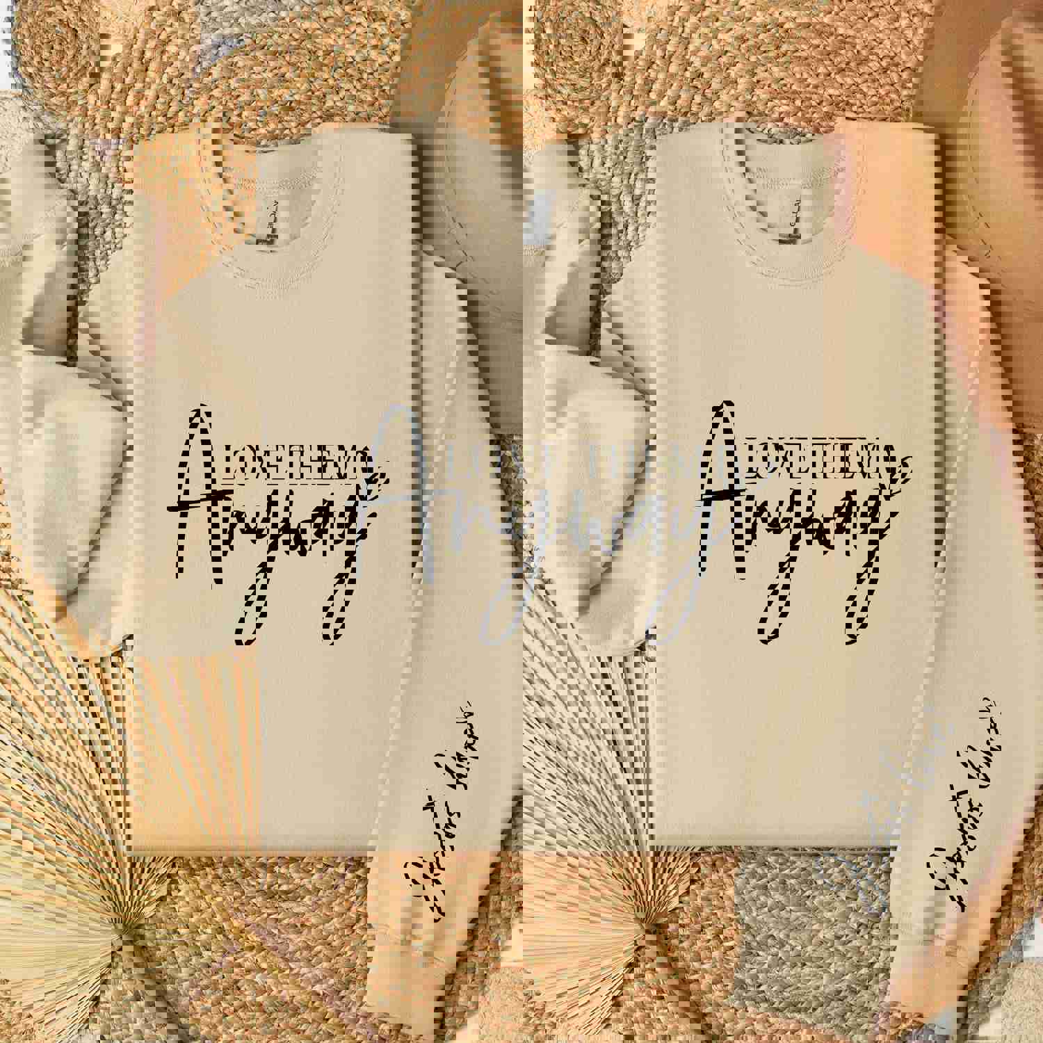 Embrace Love & Compassion - Christian Inspired Sweatshirt