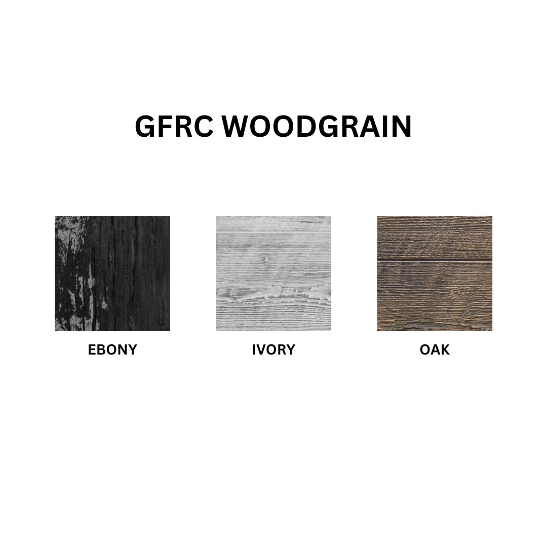 Coronado Wood Grain Gas Fire Pit - Modern Outdoor Heating