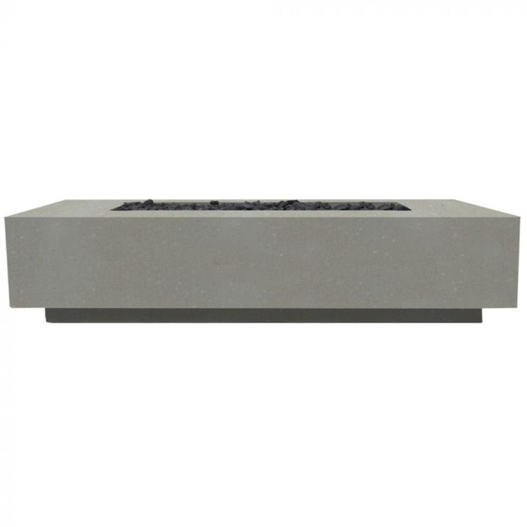 Prism Hardscapes Tavola 72 Outdoor Concrete Gas Fire Pit Table