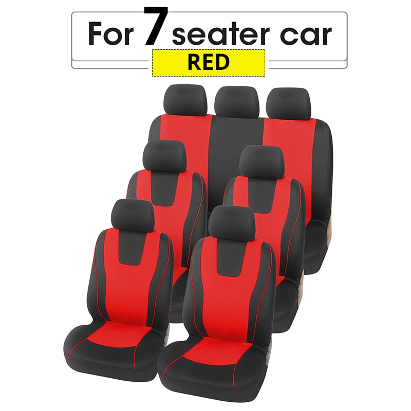 Universal Car Seat Cover Set with Airbag Compatibility