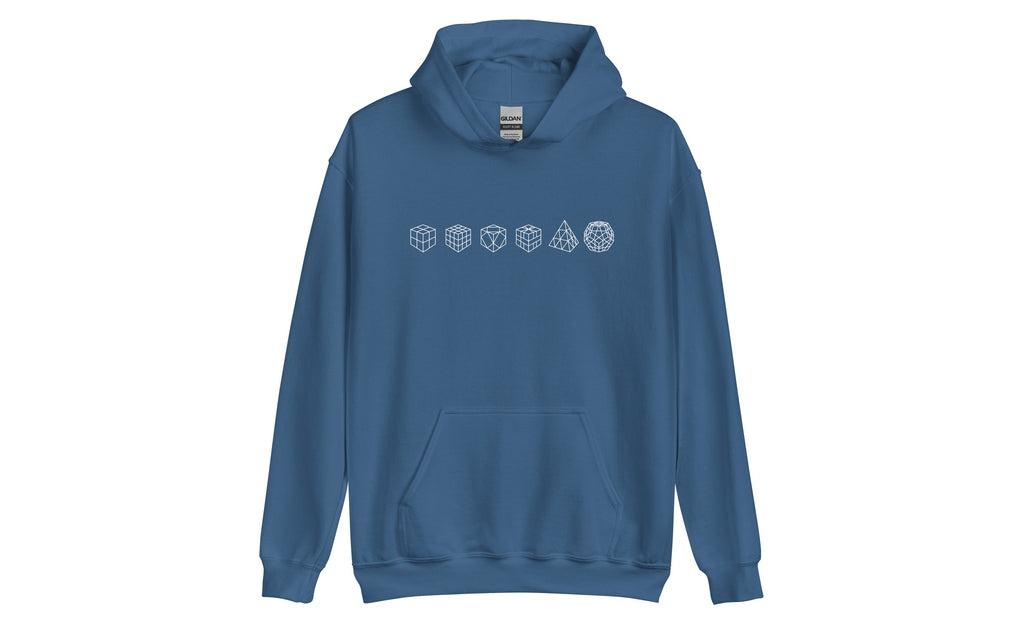 Cozy Rubik's Cube-Inspired Hoodie