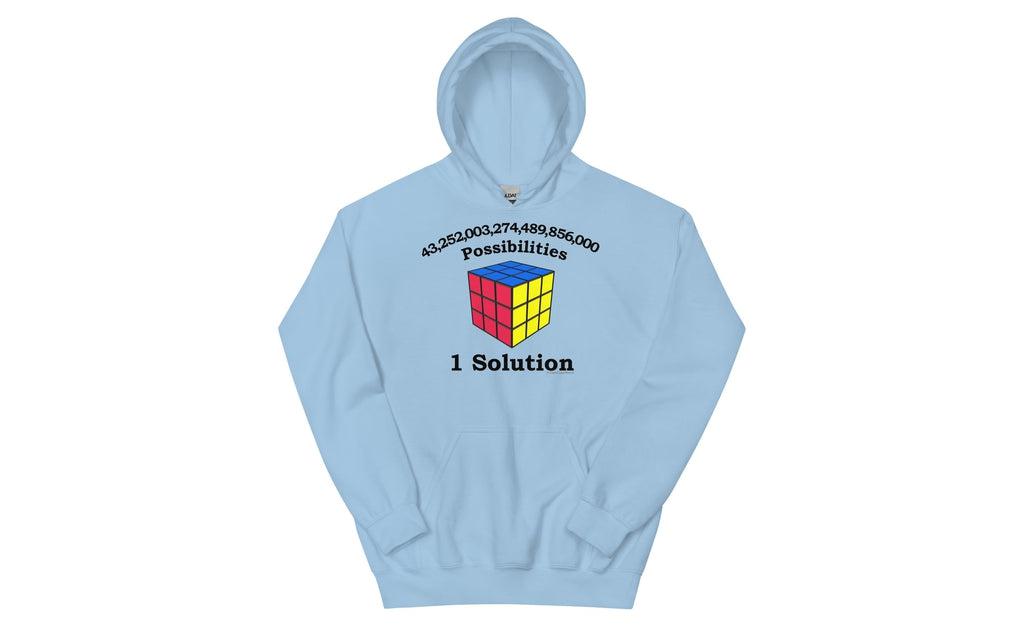 Cozy Rubik's Cube-Inspired Hoodie