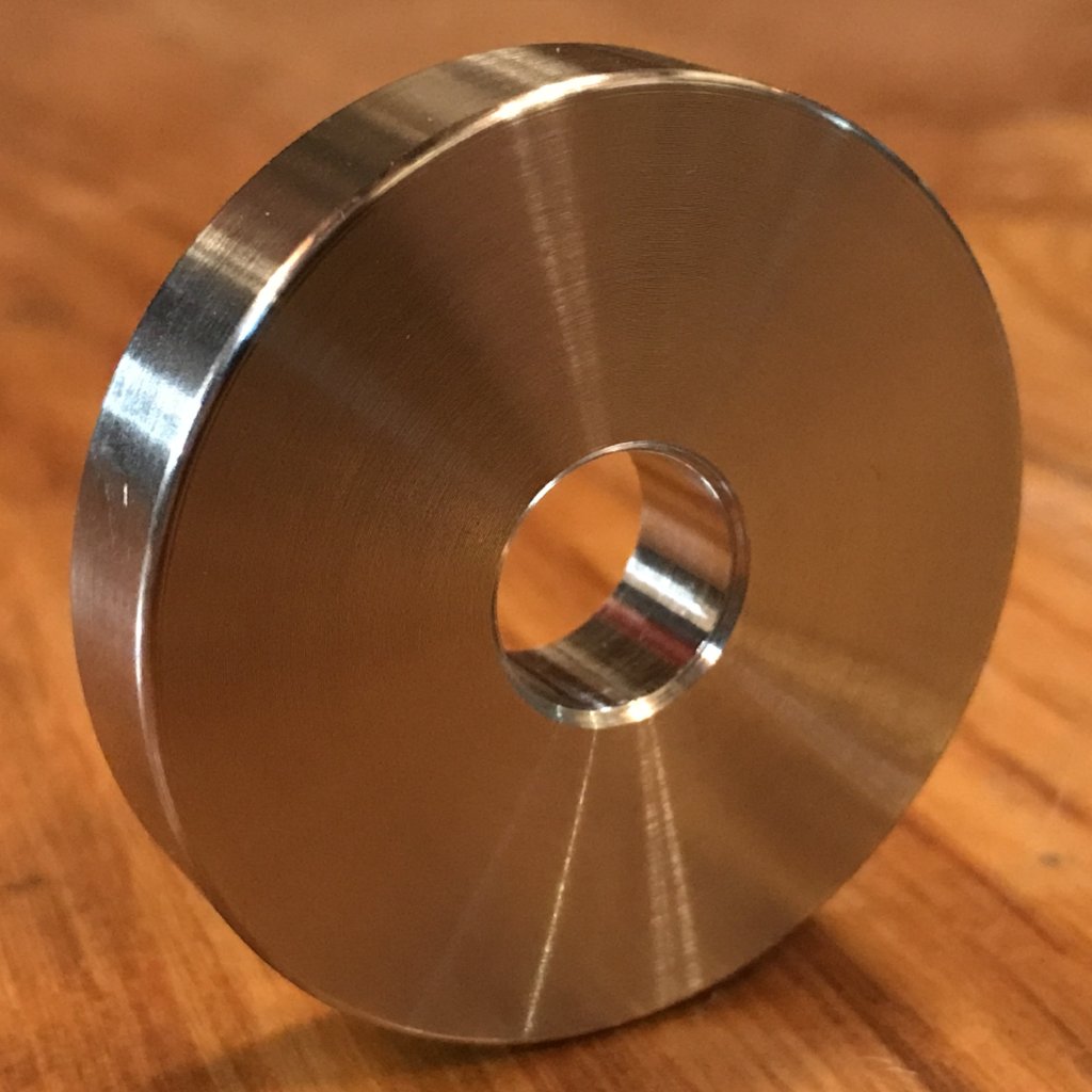 Premium 304 Stainless Steel Washer - 1/2" ID x 1 7/8" OD x 3/8" Thick
