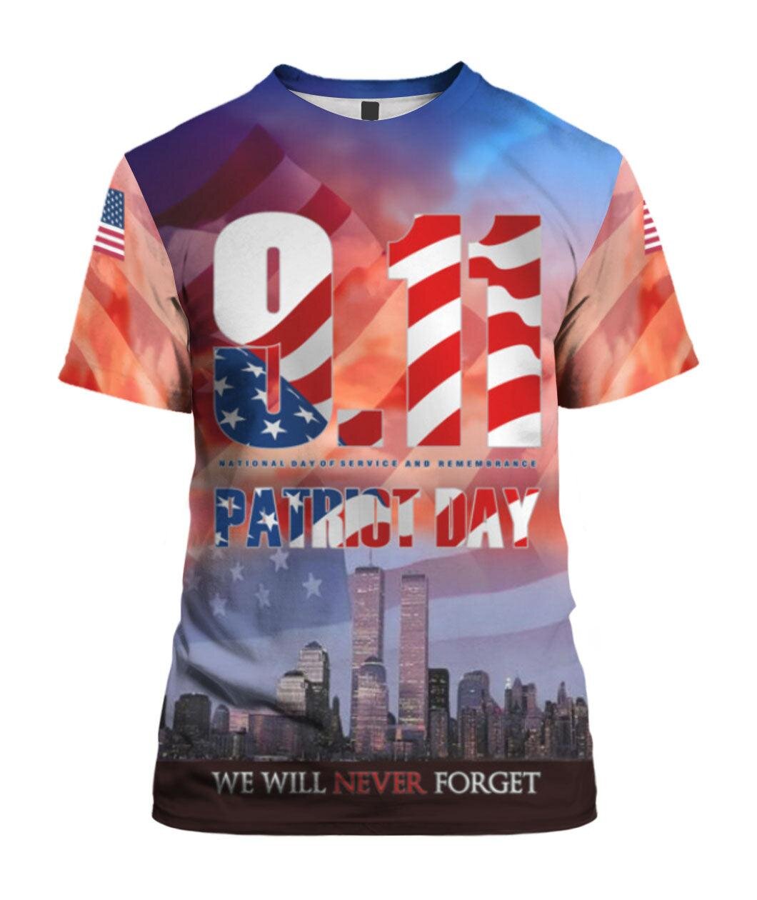 Gifury Patriot Day Hoodie - Commemorate 9/11 with Style