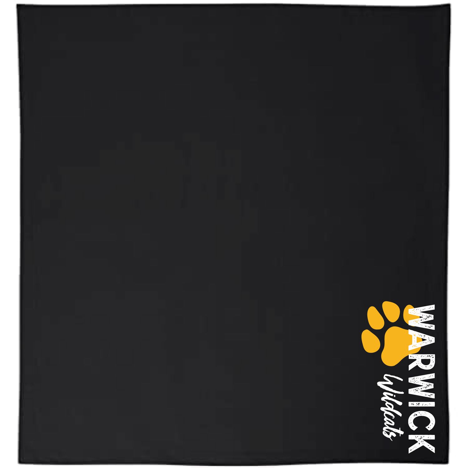 Sanfordville School - White and Gold Wildcats Stadium Blanket