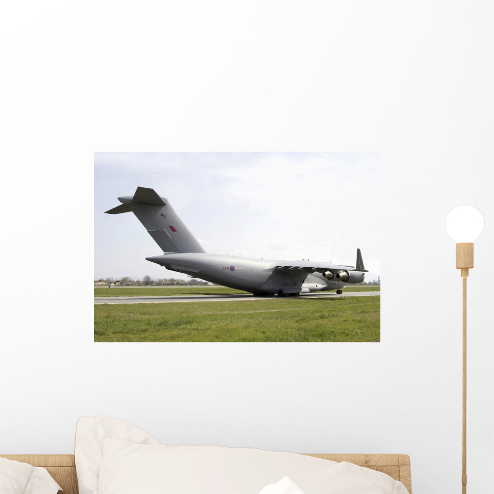 C-17 Globemaster III Royal Wall Decal - Large Aircraft Art for Home and Office