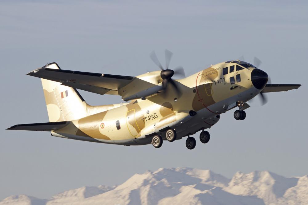 Chadian Air Force C-27j Vinyl Wall Decal