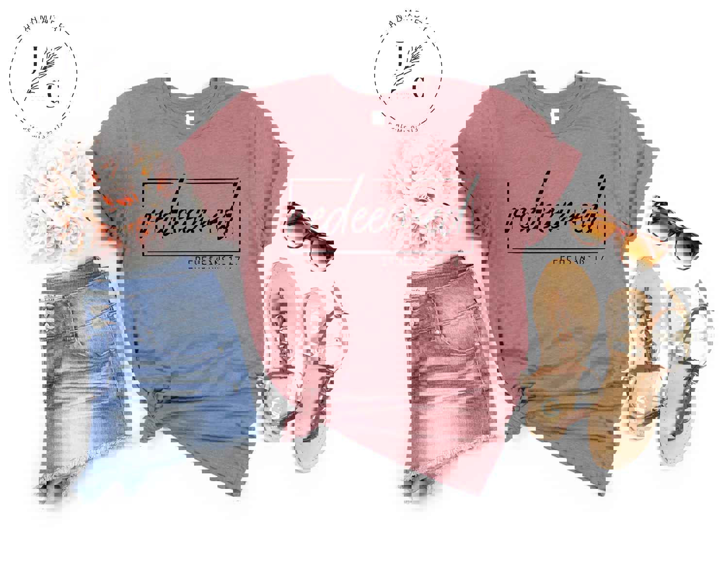 Ephesians 1:17 Redeemed Sweatshirt - Christian Inspired Apparel