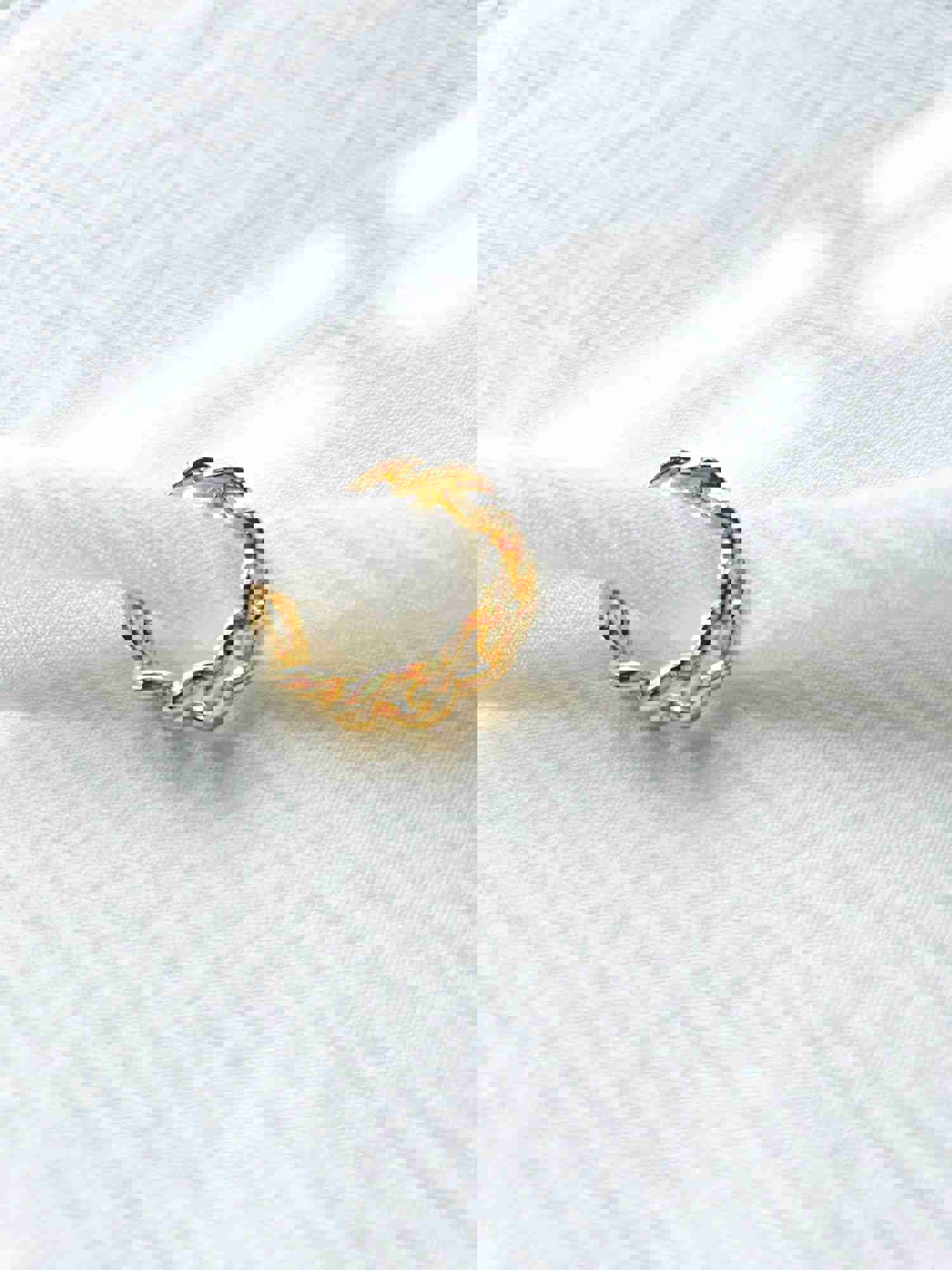 14K Gold-Plated Adjustable Ring
