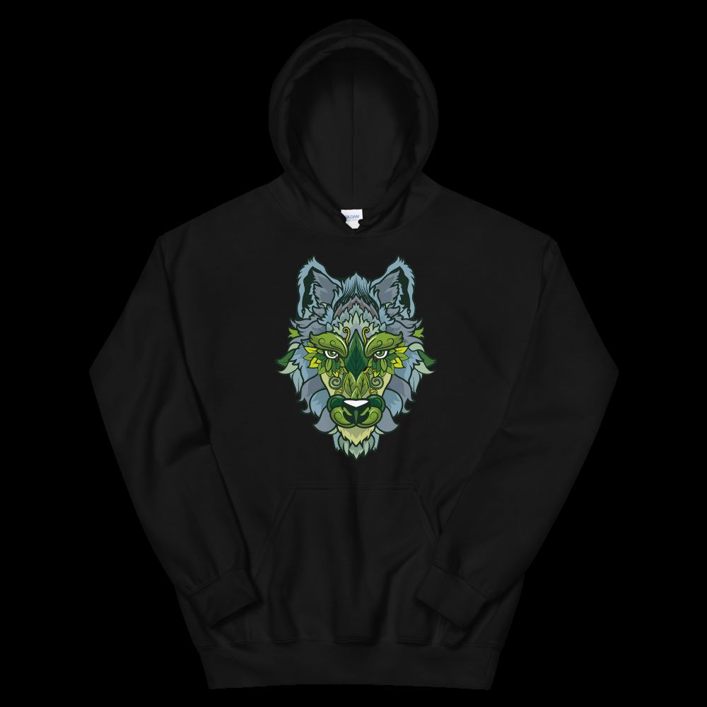 Cozy Wolf-Themed Hoodie for Comfort and Style