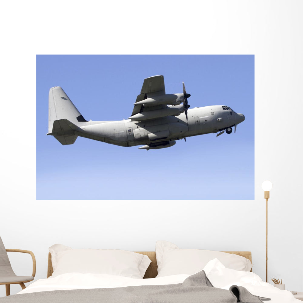 Italian Air Force KC-130J Tanker In-Flight Wall Decal