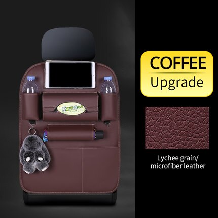 Premium Car Back Seat Organizer with Foldable Table and Tablet Holder