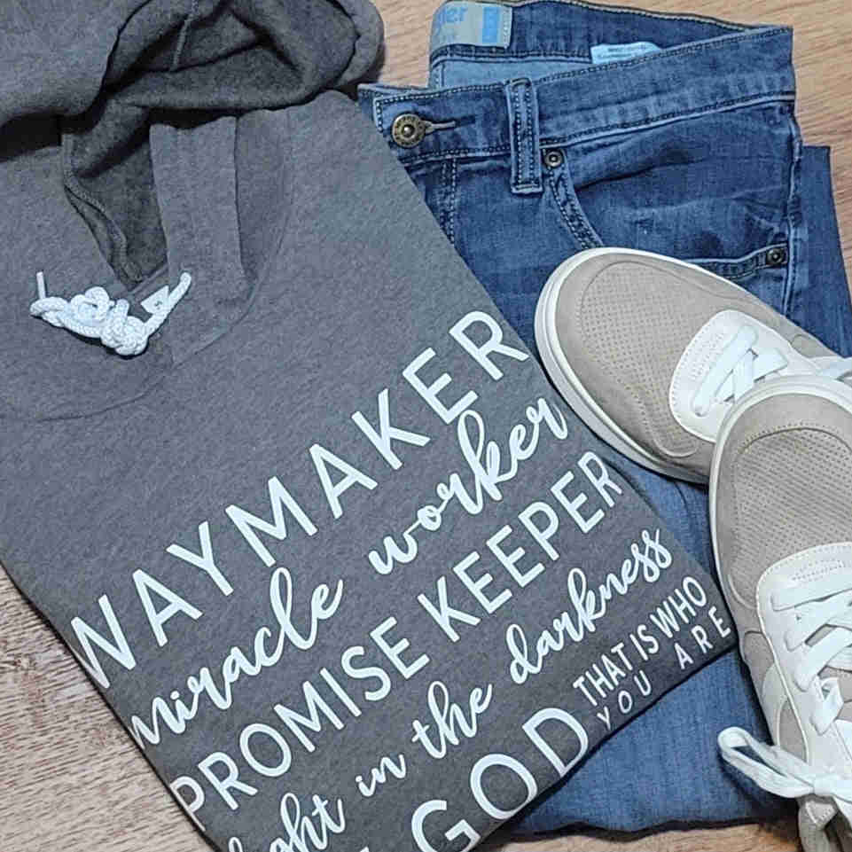 Faith-Inspired Waymaker Hoodie - Christian Sweatshirt