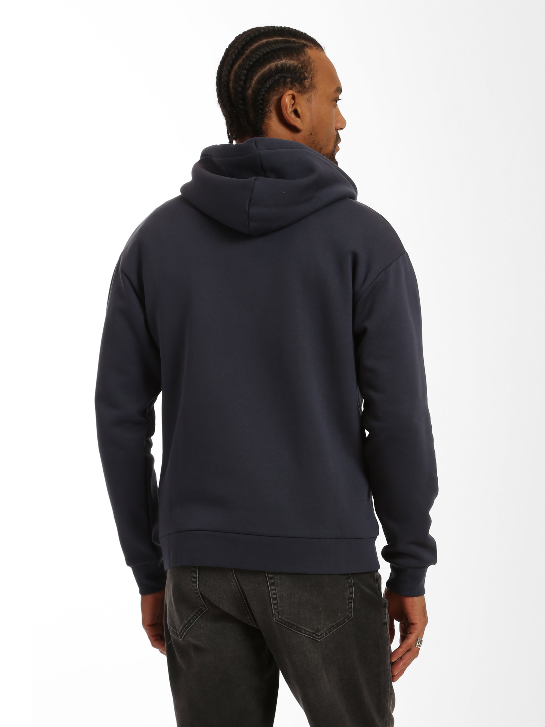Men's Comfortable Water Tower Logo Zip-Up Hoodie