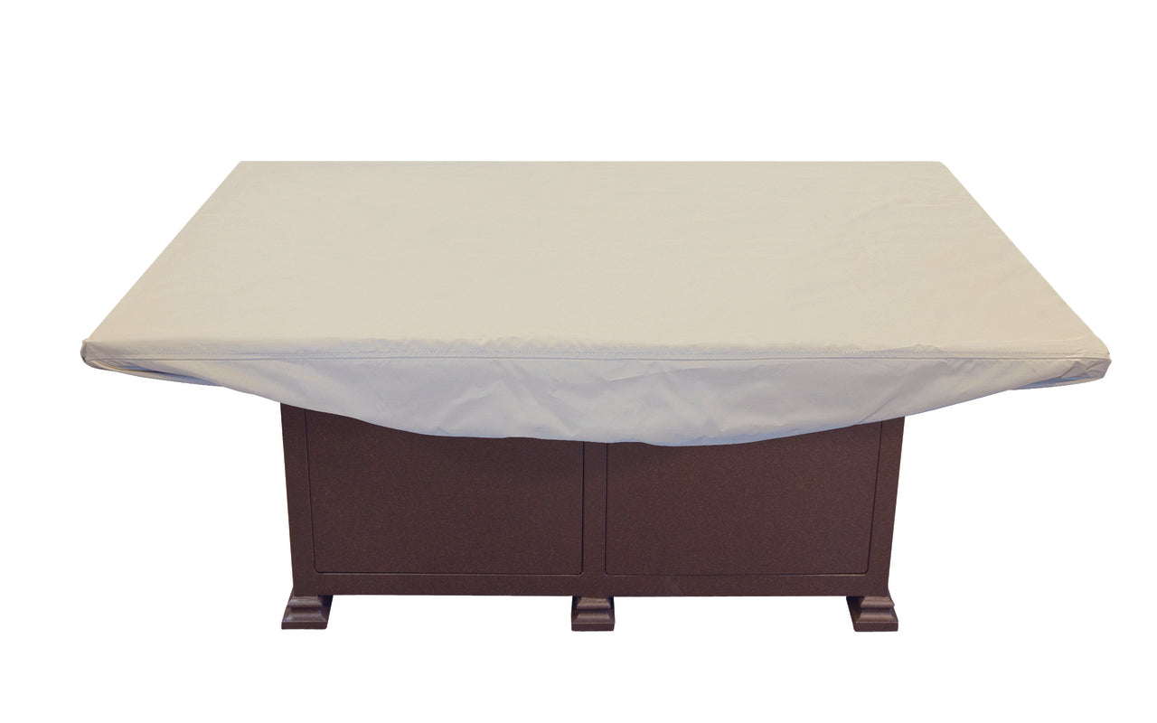 Large Rectangle Fire Pit Cover - Durable & Water Resistant
