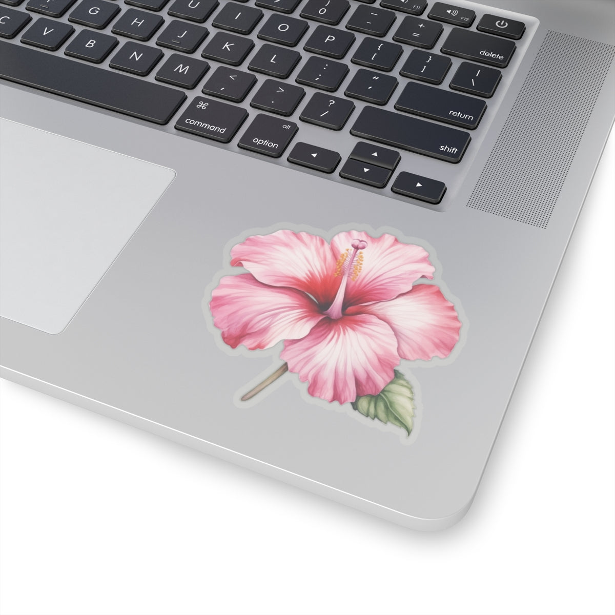 Hibiscus Flower Vinyl Sticker Decal - Waterproof & Reusable for Multiple Surfaces