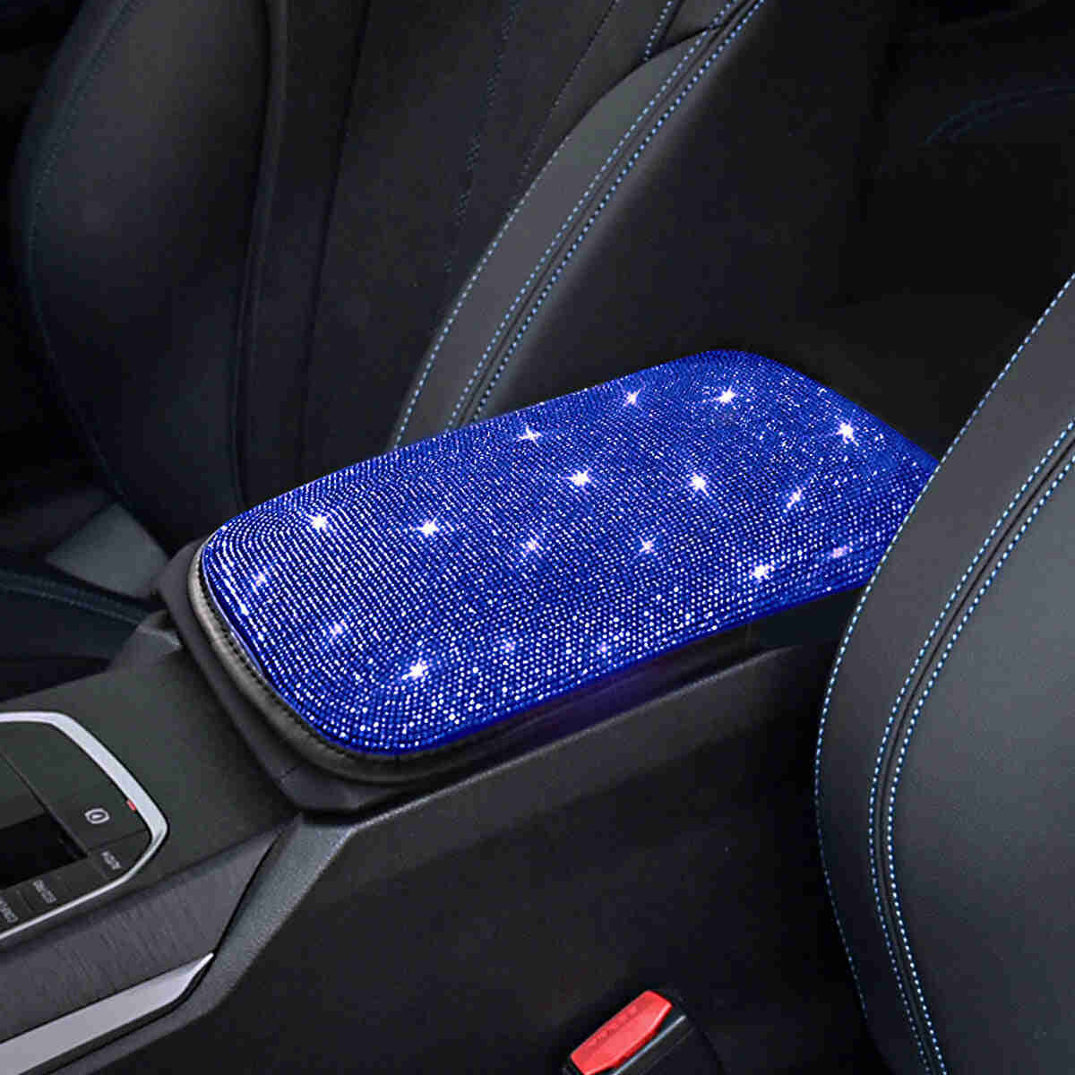 Luxury Sparkling Diamond Car Steering Wheel Cover