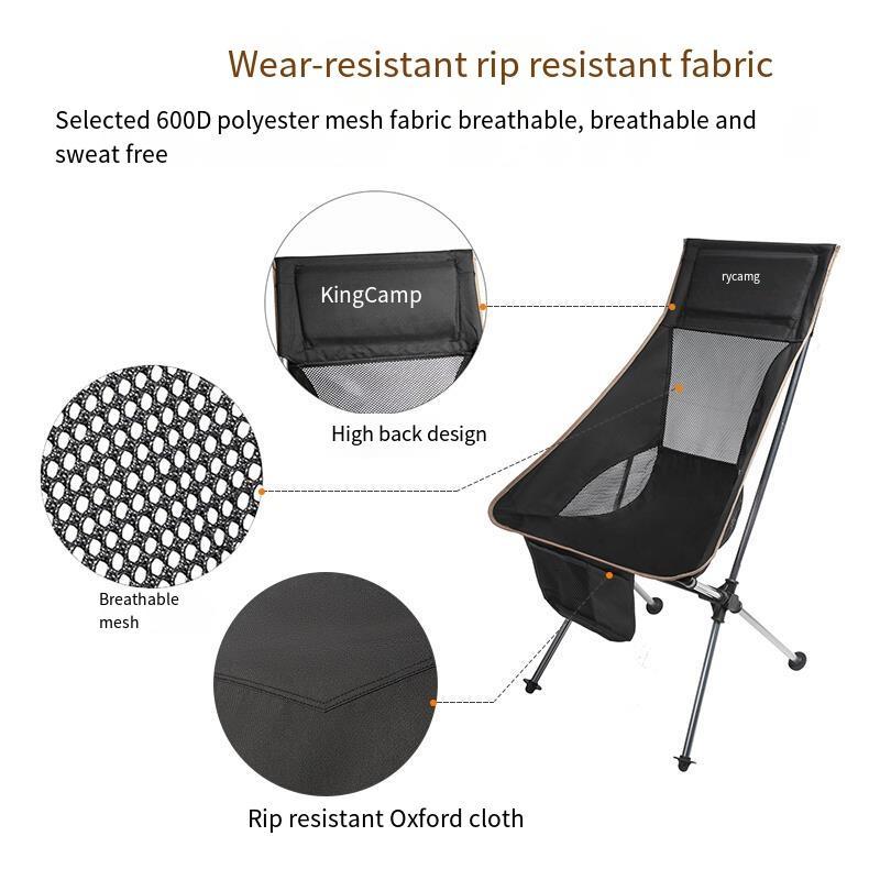 Ultra-Lightweight Aluminum Folding Chair for Outdoor Adventures