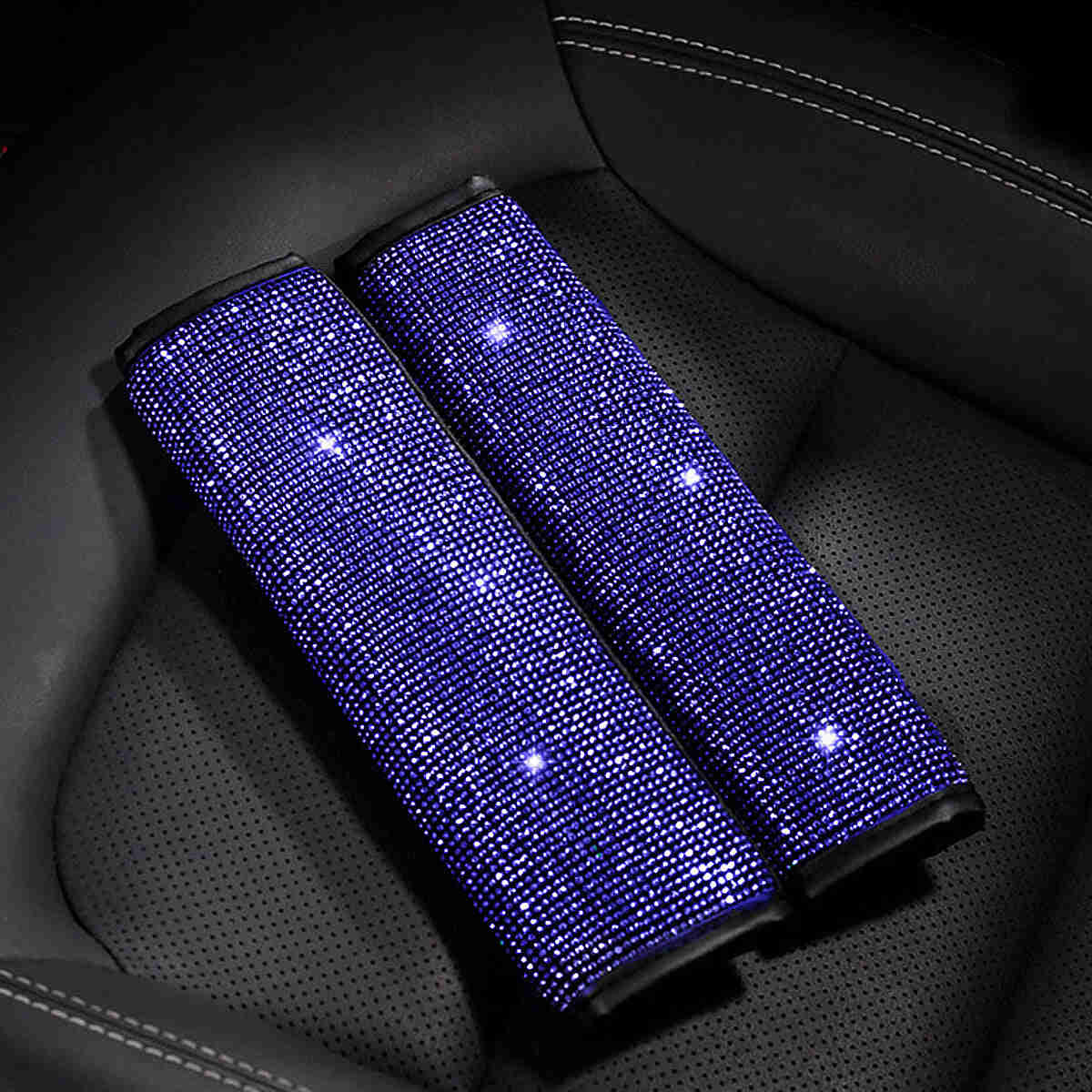 Luxury Sparkling Diamond Car Steering Wheel Cover