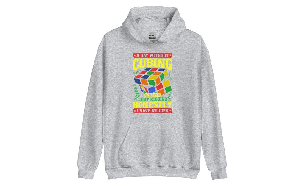 Cozy Rubik's Cube Themed Hoodie - Comfortable & Stylish