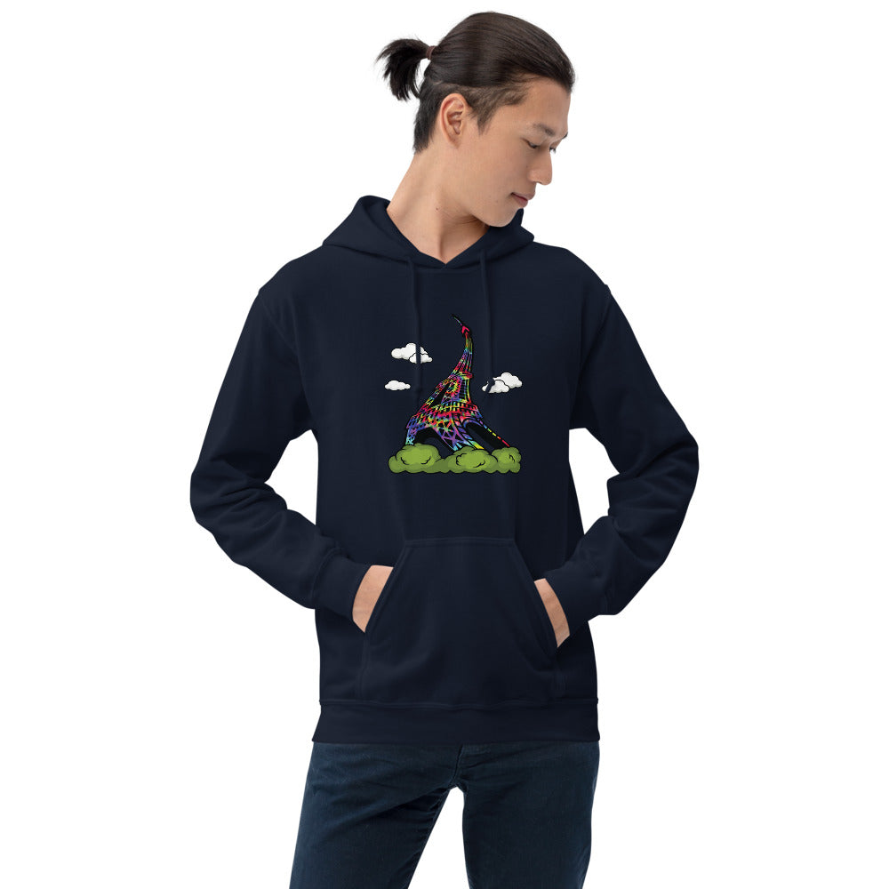 Eiffel Tower Cozy Hoodie