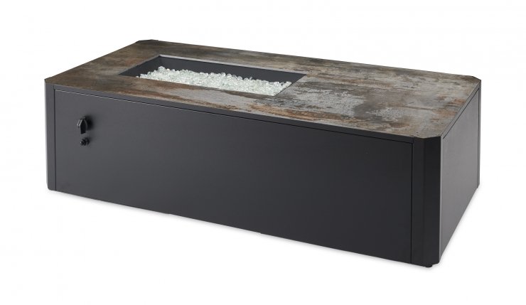 Kinney Modern Outdoor Gas Fire Pit Table
