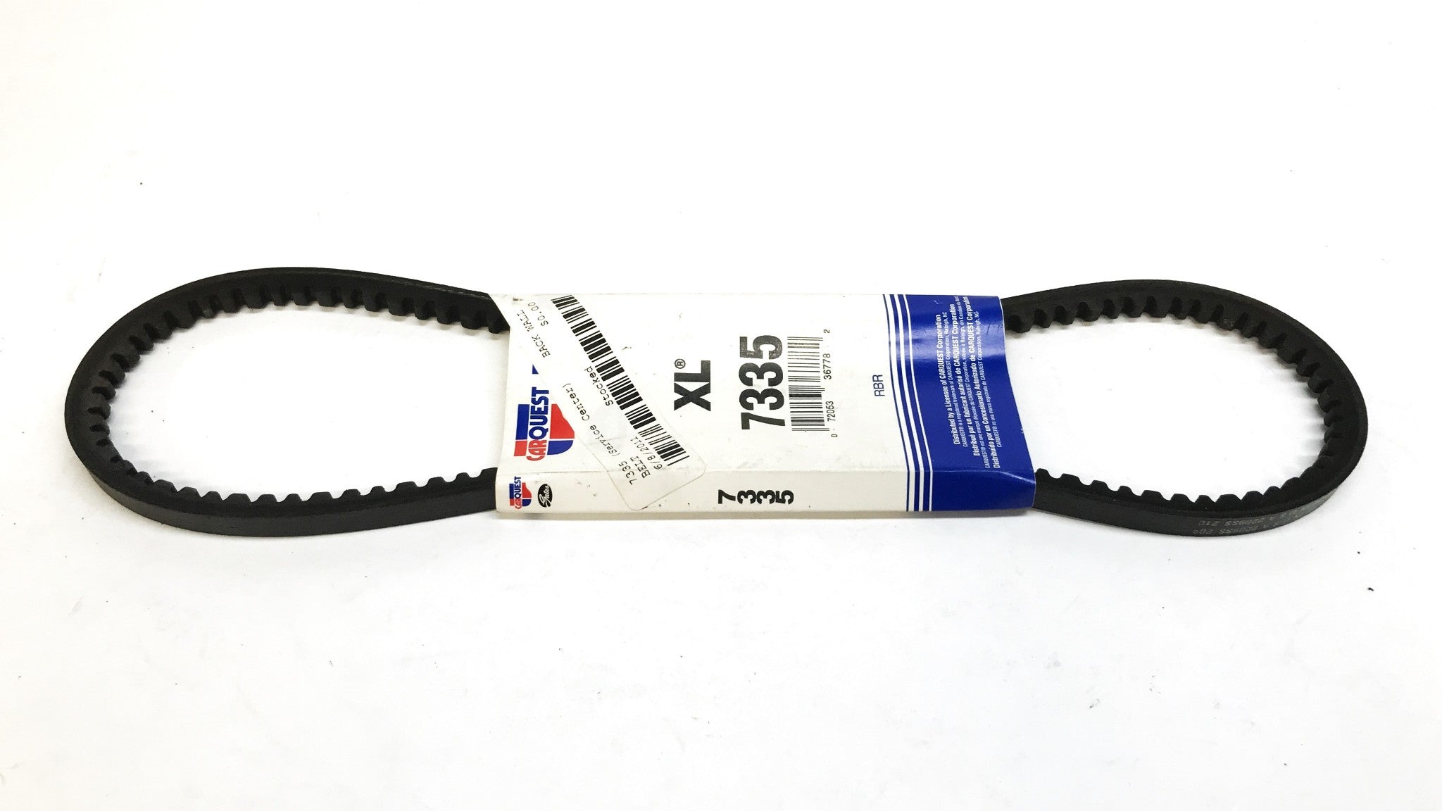 Car Quest XL Accessory Drive Belt XL-7335 [Lot of 2] NOS