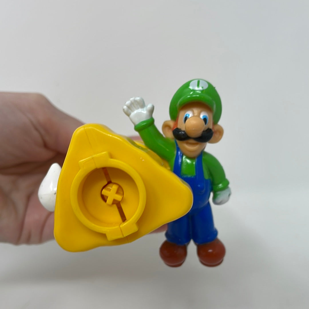 2002 Vintage Luigi Boo SNES64 Burger King Fast Food Toy